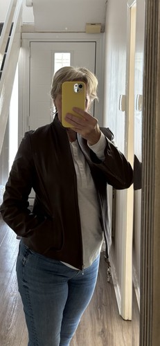 Real soft leather jacket - soft,