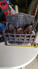 Vintage Wrought Iron Fire
