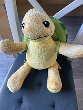 BAB Build A Bear Sea Turtle Removable Shell 17 Inches Soft Flush Toy Teddy