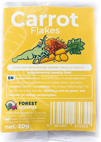 Carrot food for shrimp - carrot,