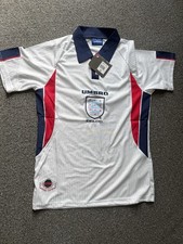 England 1998 football shirt - england,
