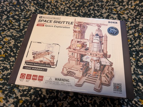 Rokr space shuttle diy - rokr, 3d