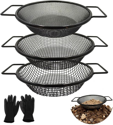 Soil sifter for gardening - soil,