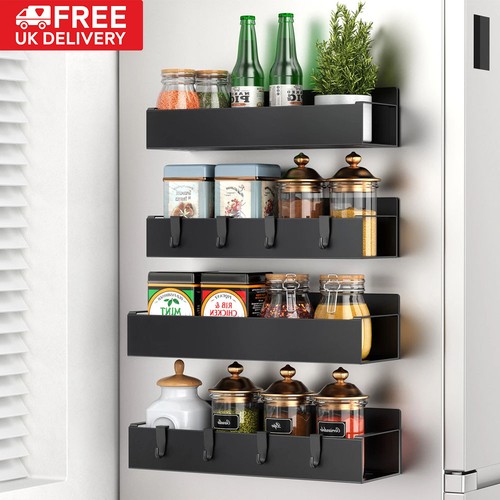 Magnetic spice rack storage - magnetic,