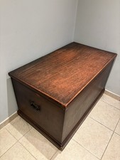 Spacious  Antique Wooden Trunk