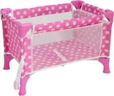 Travel Dolls Pink Polka Dot