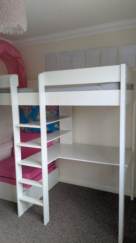 Stompa high sleeper bed with - high,