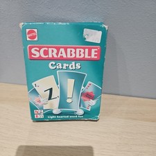 Scrabble Cards Game Card