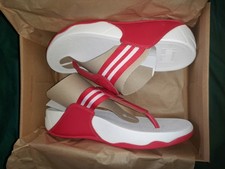 FitFlop WALKSTAR Ladies Womens Toe Post Sandals Red UK 6 BNIB fastukdispatch