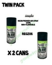 *NEW* Regin Premier Non-Flammable 120ml Air Spray REGZ06 *TWIN PACK*