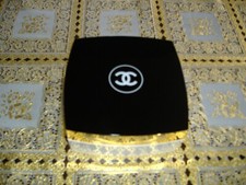 CHANEL No 5 BOX, EMPTY, ONCE CONTAINED AFTER BATH BODY POWDER, WITH PUFF