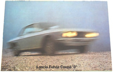 LANCIA FULVIA COUPE '3' UK