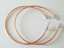 New Rear 1pair Brake Pipes For