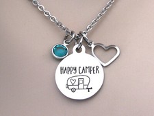 Happy Camper Necklace with