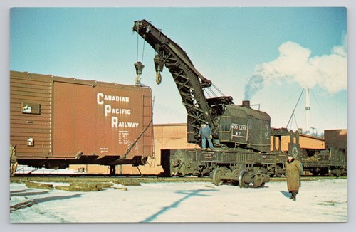 Soo line steam crane - line,
