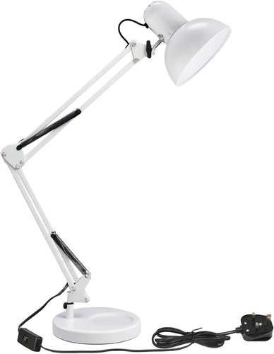 Warmiehomy 85cm desk - 85cm, lamp