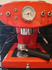 Francis Francis Red Espresso Coffee Machine Italian
