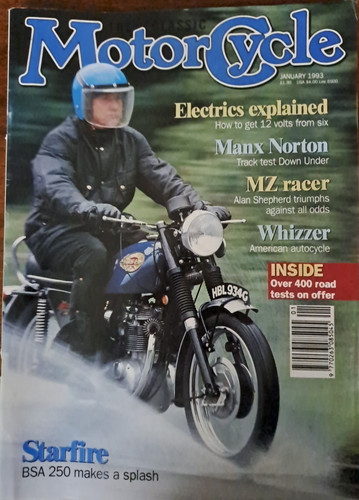Classic motorcycle jan 1993 - classic,