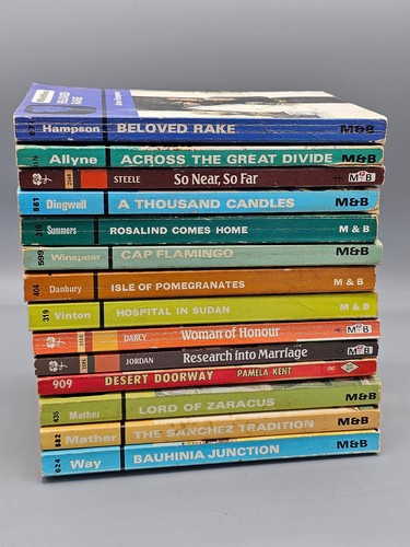 Mills and boon - joblot, 14