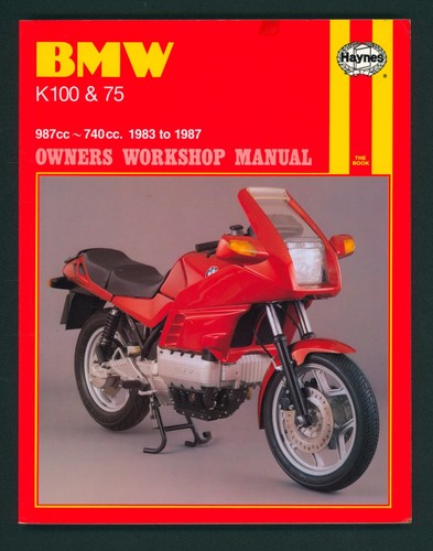 Bmw k100 k75 haynes - k75, (83-87)