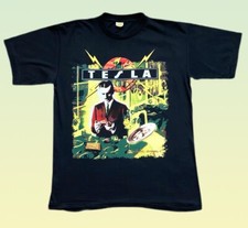 Vintage 1991 Tesla 'Psychotic Supper' European Tour Glam Metal Band L P2P: 21.5”