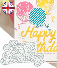 Happy Birthday 3D Metal