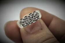 Solid silver 925 - ladies, ring