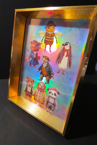Framed collage cute - collage,