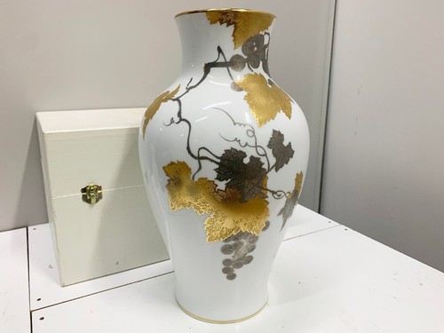 Okura vase gold grape 5cm - okura, 35.5cm