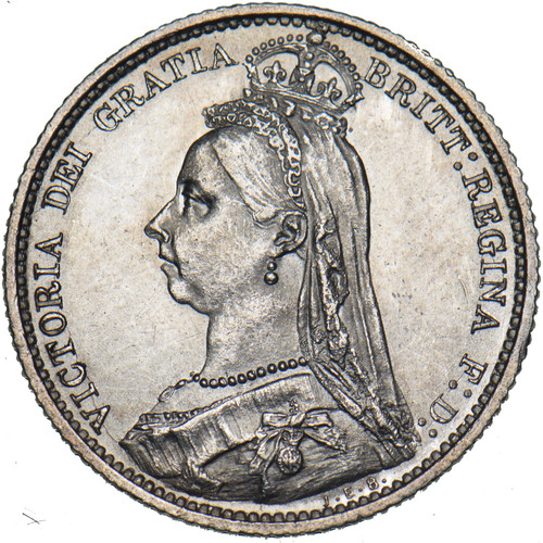 1889 sixpence victoria - 1889,
