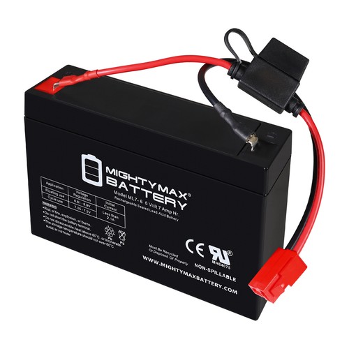 Mighty max replacement for - max, 6v