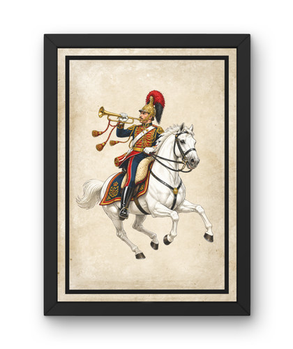 Napoleonic cavalry trumpeter - napoleonic,