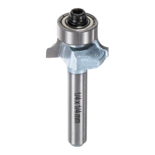 Roundover router bit shank - bit, 1/4