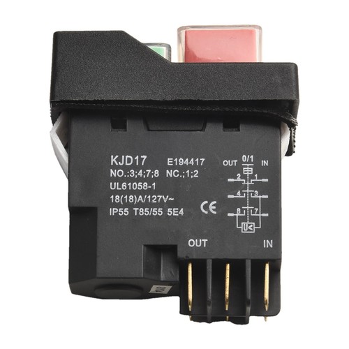 Kjd17 switch pins terminals - 6,