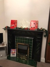 Victorian  Slate Fire Surround