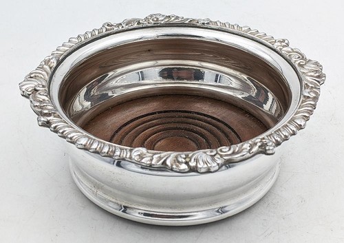 Antique silver plated wine - silver,