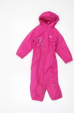 Trespass Girls Pink Waterproof