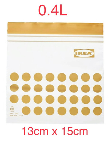 Ikea istad resealable - resealable, plastic