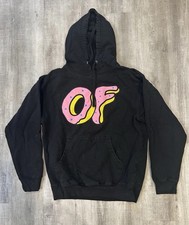 Odd Future Tyler the Creator OFWGKTA Black Donut Design Hoodie Men's Size M