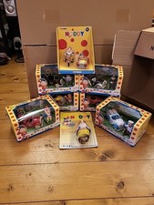 Corgi Noddy In Toyland Diecast model complete set of 6 Vintage cars