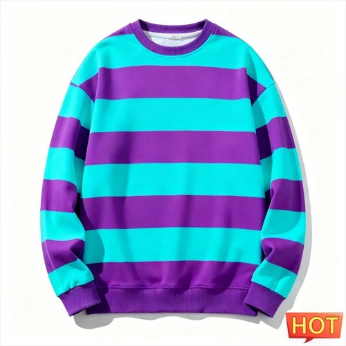 Men retro striped graphic - men's,