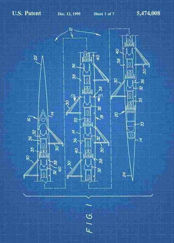 Person rowing shell patent - person,