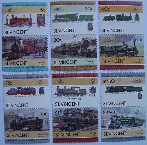 1985 vincent set 5 train - st,