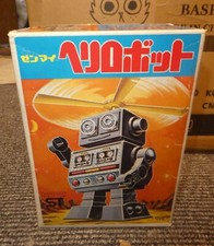 RM Maruyama Horikawa Japan Heli Robot & Original Japanese Tin + Inserts RARE 70