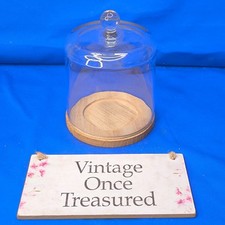 Glass Display CLOCHE DOME with