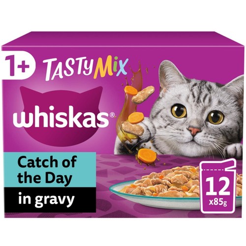 85g whiskas catch of - 48, 1+