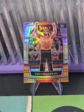 2022 Panini WWE Select #29 The Great Khali Purple and Orange Prizm SP