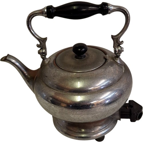 Vintage electric kettle with - electric,