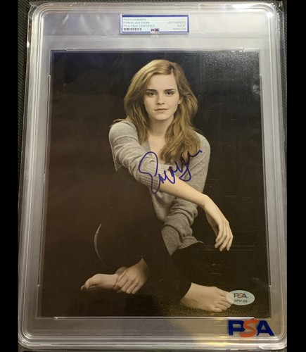 Emma watson signed 8x10 photo - signed,