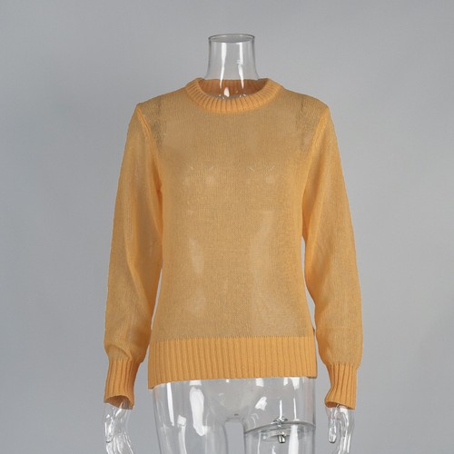 Ladies long sleeve pullover - long,